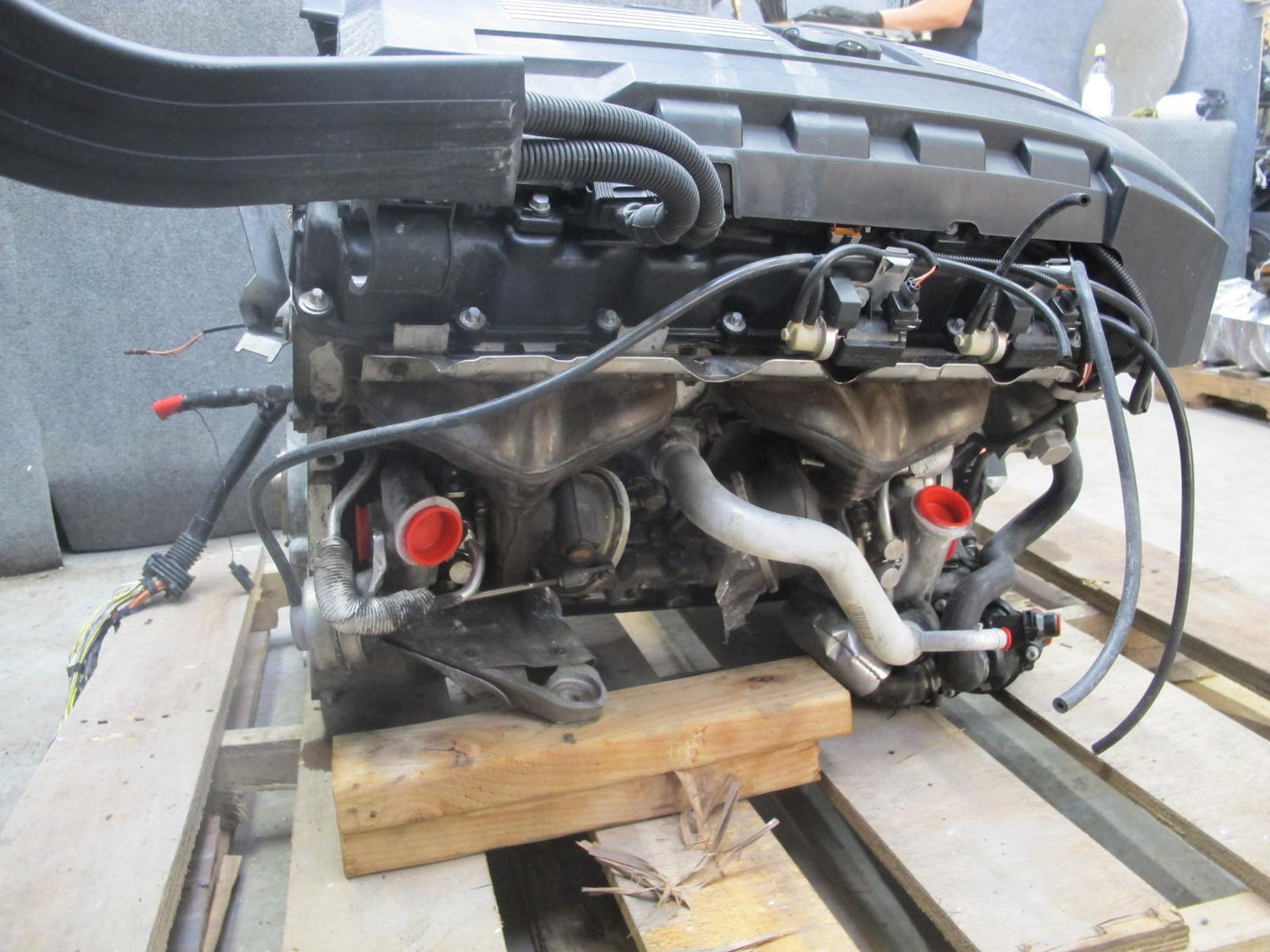 09-16 BMW E89 Z4 3.0L N54 RWD 6 Bolt Twin Turbo Complete Engine Motor 104k Miles