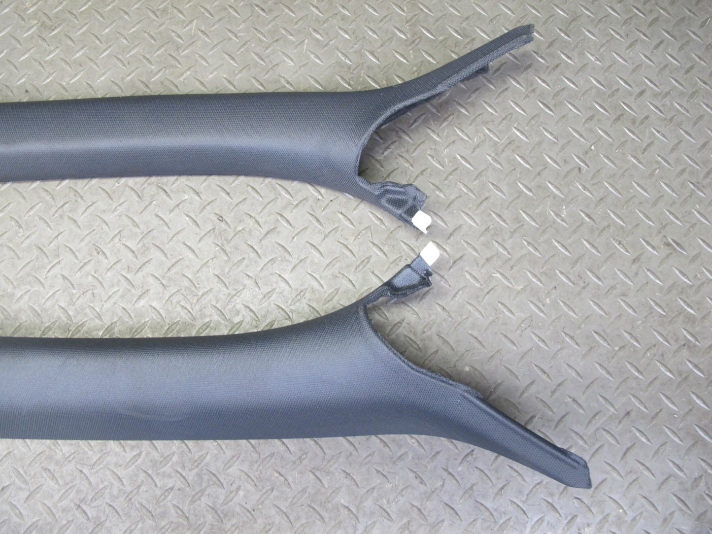 10-16 Audi B8 A4 S4 Set of 2 Front Interior A Pillar Trim Cover Panel OEM