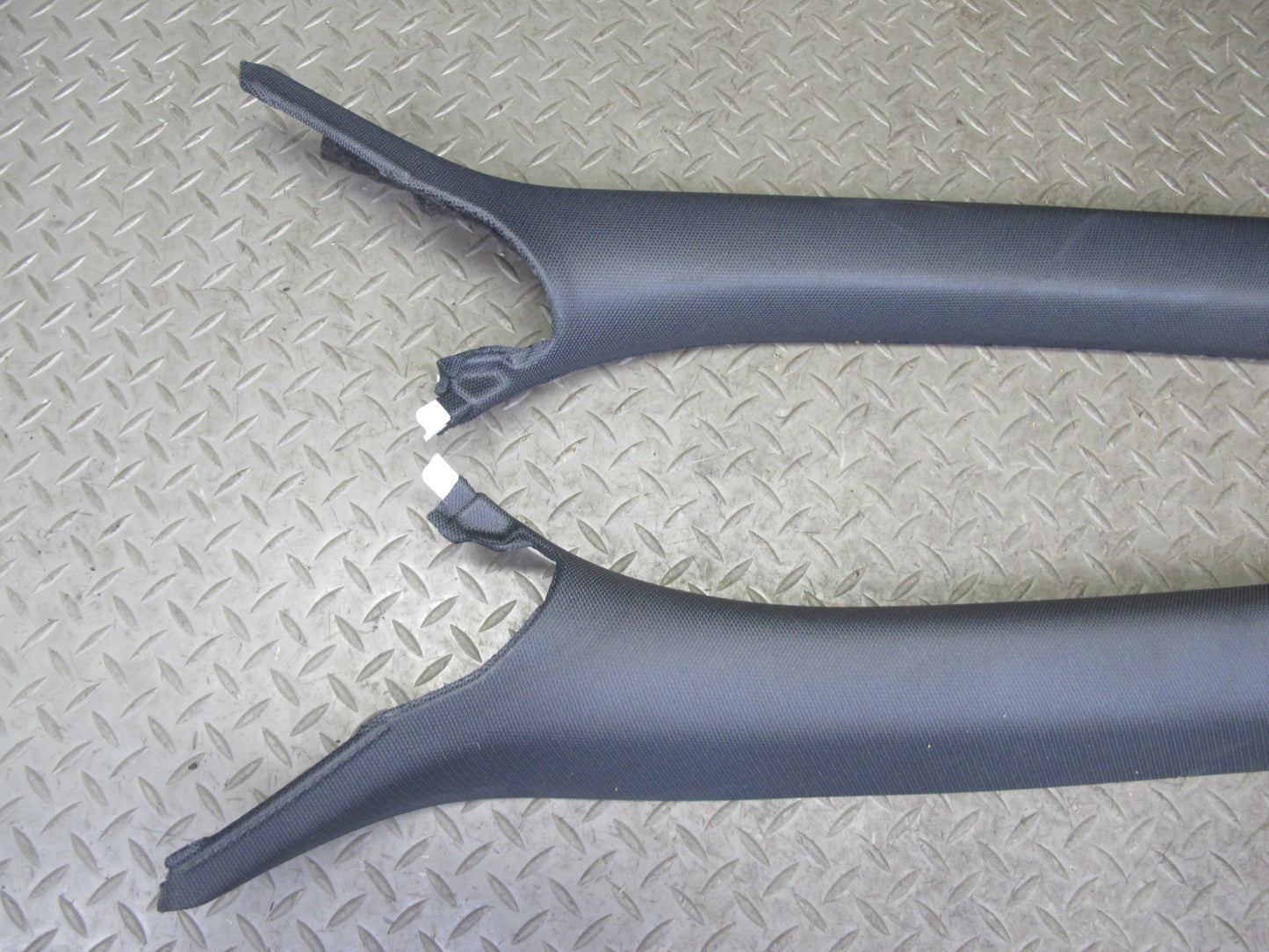 10-16 Audi B8 A4 S4 Set of 2 Front Interior A Pillar Trim Cover Panel OEM
