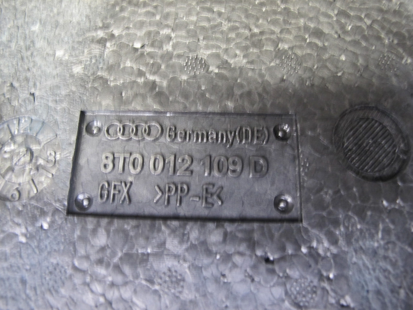 10-16 Audi B8 A4 S4 Emergency Spare Tire Lift Jack Tool KIT w Foam OEM