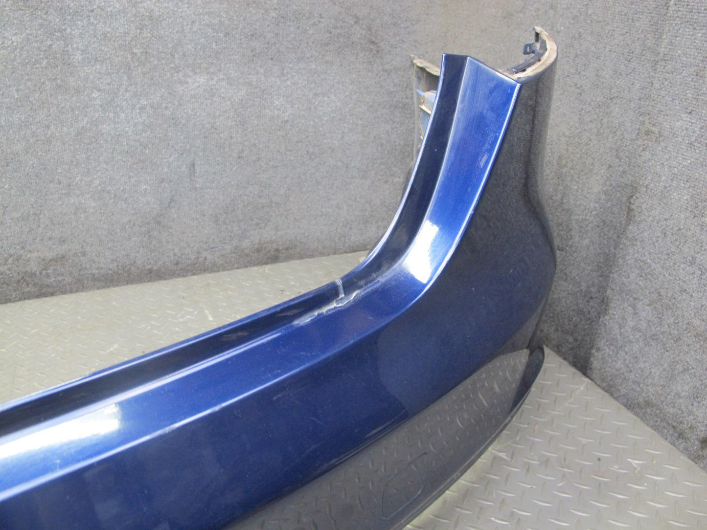 13-16 Audi B8 S4 Rear Bumper Cover w PDC Sensors Blue OEM