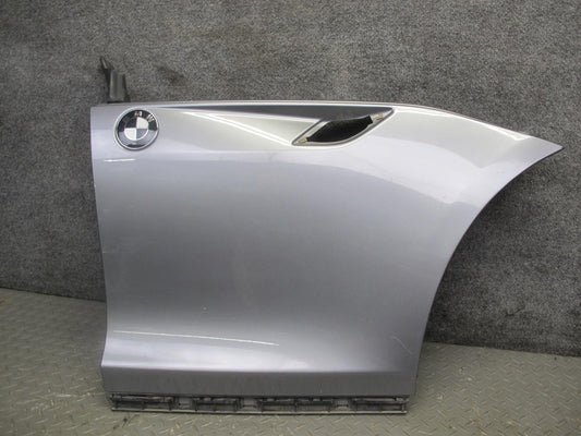 09-13 BMW E89 Z4 Front Right Fender Shell Cover Panel Space Gray OEM