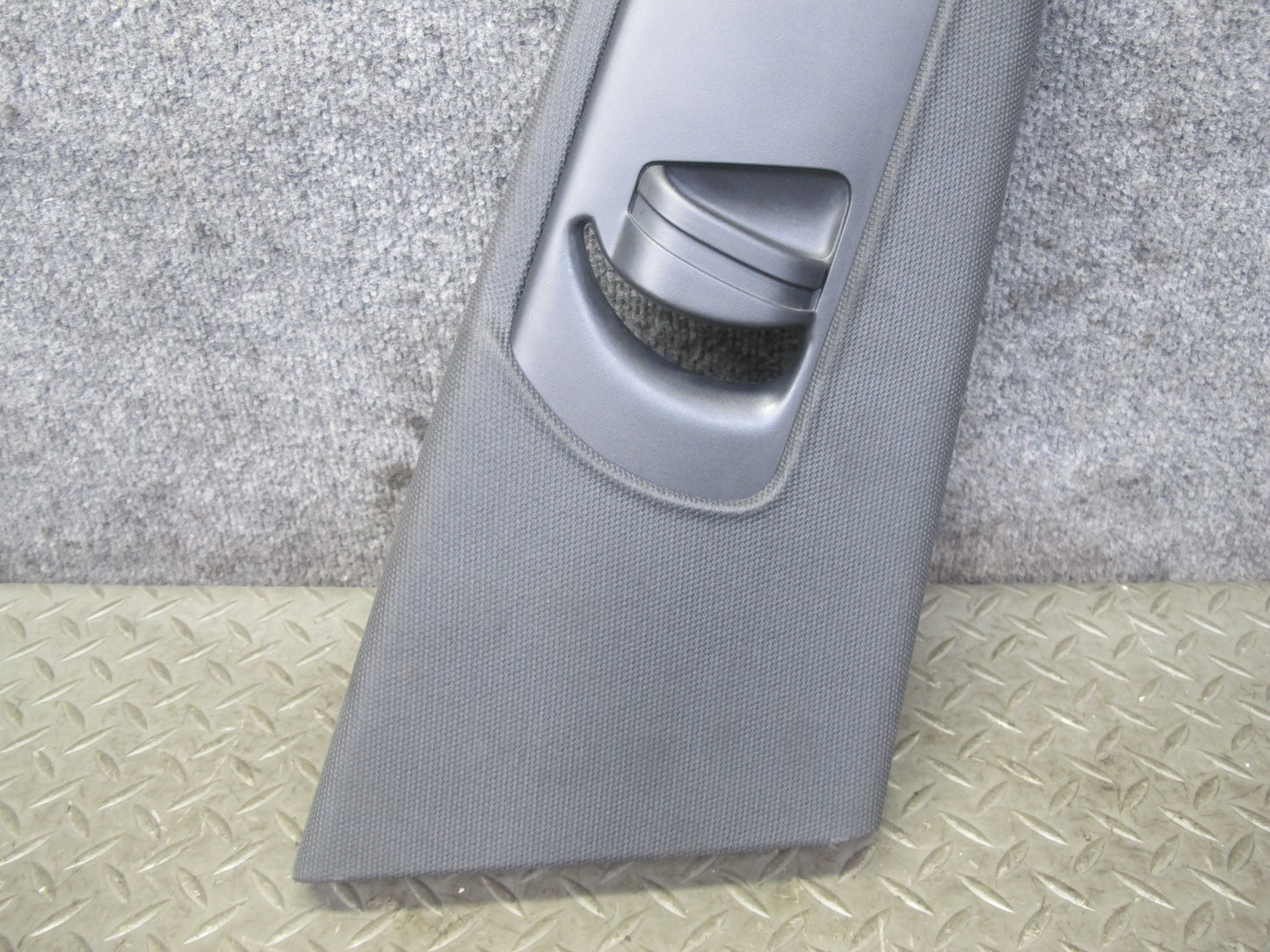 10-16 Audi B8 A4 S4 Sedan Set of 2 Interior B Pillar Upper Trim Cover Panel OEM