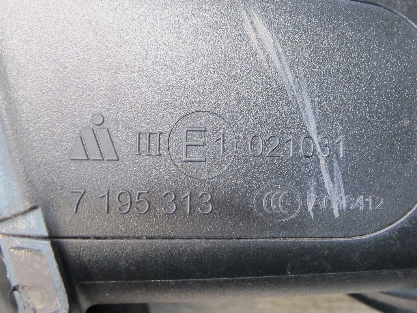 09-16 BMW E89 Z4 Left Door Exterior Heated Auto DIP Side View Mirror OEM