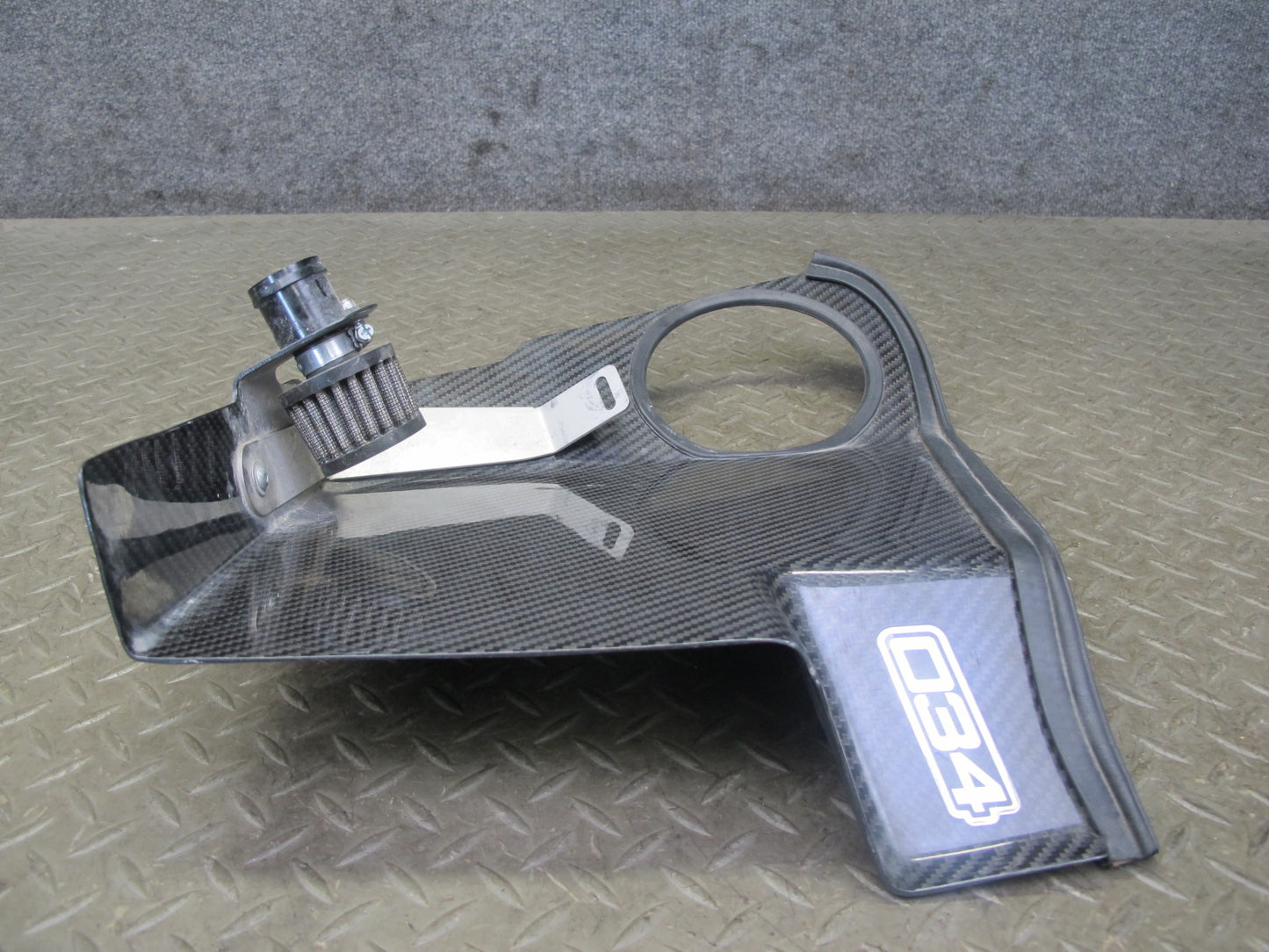 13-16 Audi B8 S4 034MOTORSPORT Cold Air Intake Filter Pipe Carbon Cover Set