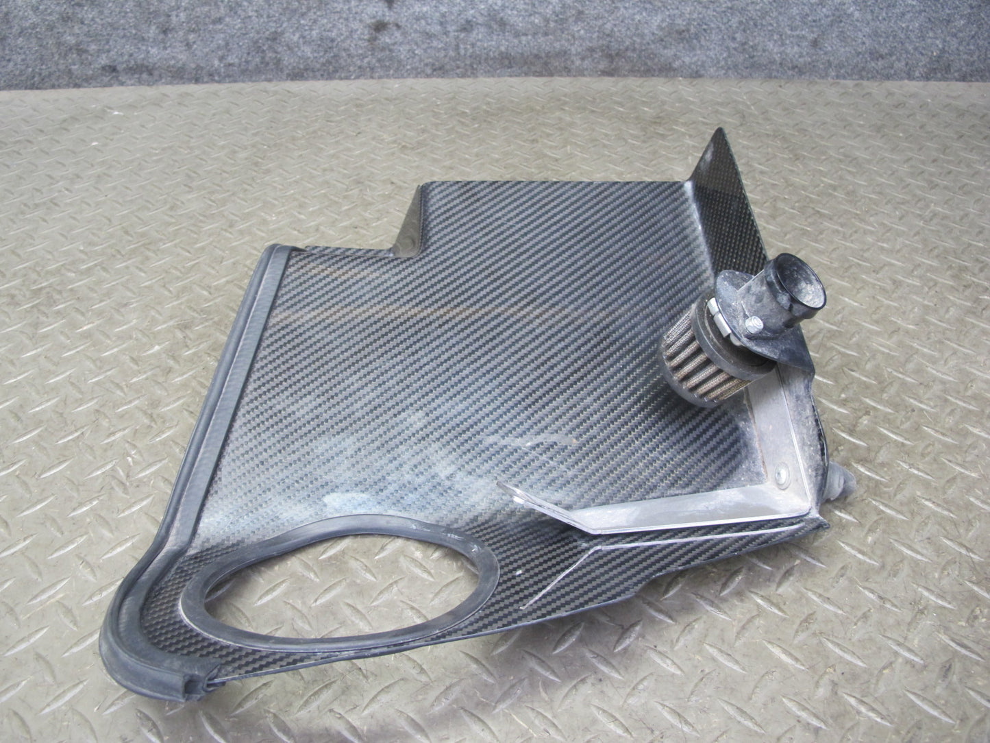 13-16 Audi B8 S4 034MOTORSPORT Cold Air Intake Filter Pipe Carbon Cover Set