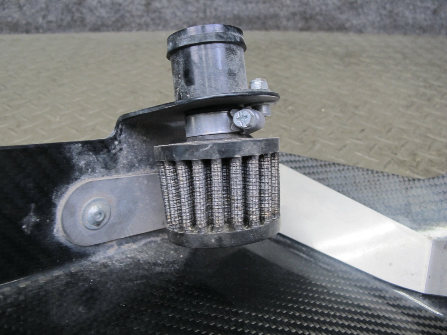 13-16 Audi B8 S4 034MOTORSPORT Cold Air Intake Filter Pipe Carbon Cover Set