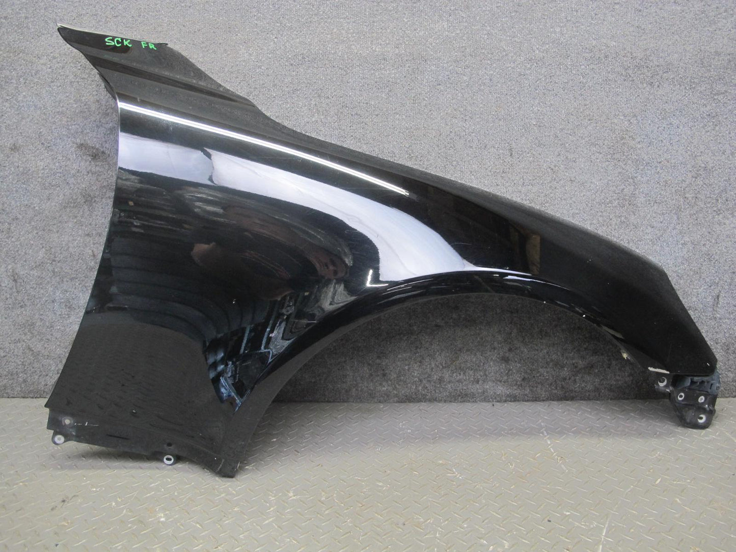 02-10 Lexus Z40 SC430 Front Right Passenger Side Fender Shell Panel Black OEM
