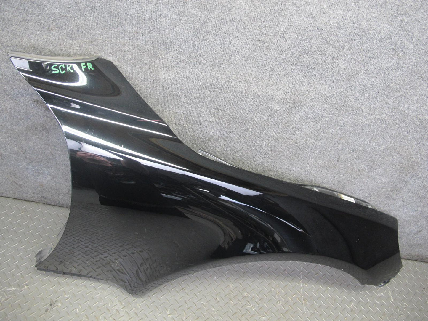 02-10 Lexus Z40 SC430 Front Right Passenger Side Fender Shell Panel Black OEM