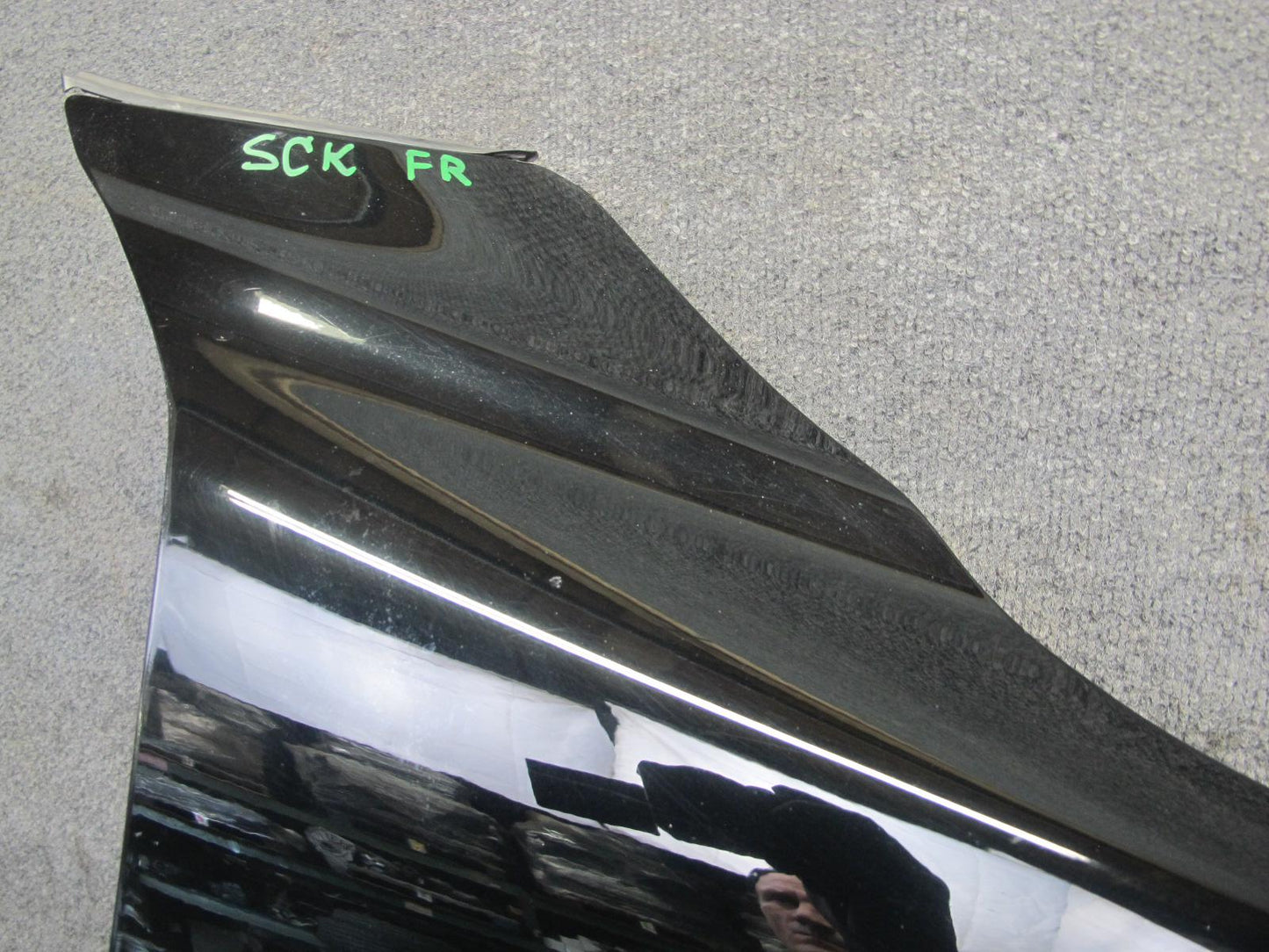 02-10 Lexus Z40 SC430 Front Right Passenger Side Fender Shell Panel Black OEM