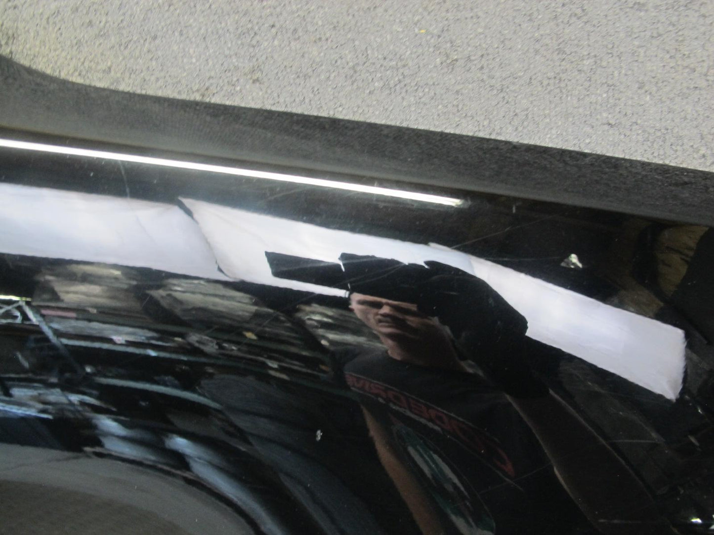 02-10 Lexus Z40 SC430 Front Right Passenger Side Fender Shell Panel Black OEM