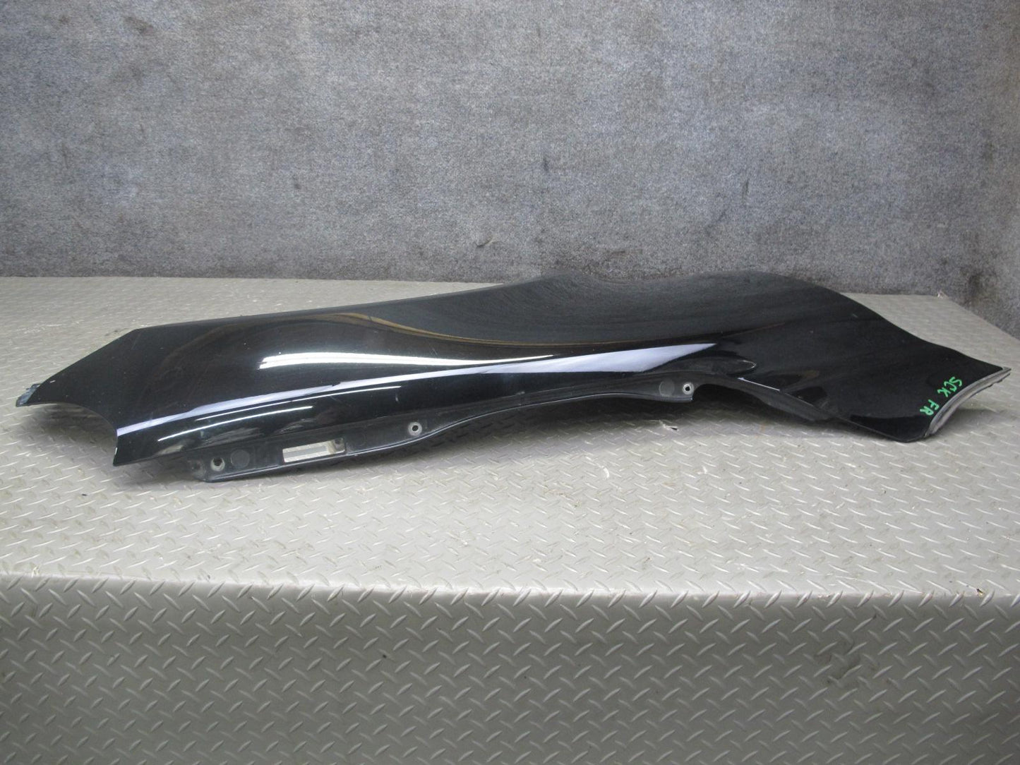 02-10 Lexus Z40 SC430 Front Right Passenger Side Fender Shell Panel Black OEM