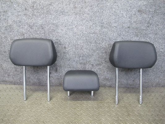 12-18 BMW F30 F31 F34 335i Set of 3 Rear Left Center Right Sensatec Headrest OEM