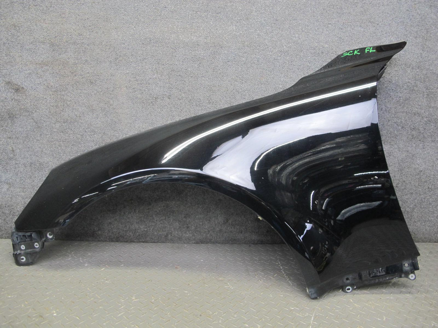 02-10 Lexus Z40 SC430 Front Left Driver Side Fender Shell Panel Black OEM