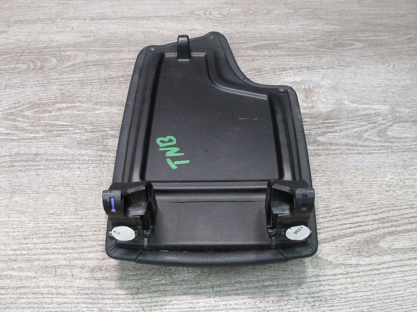 12-16 BMW F31 F30 335i Center Console Armrest Lid Cover Black OEM