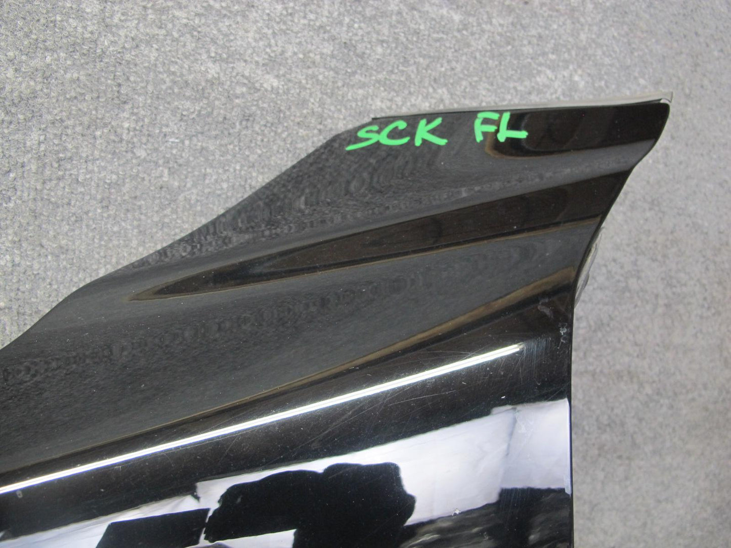 02-10 Lexus Z40 SC430 Front Left Driver Side Fender Shell Panel Black OEM
