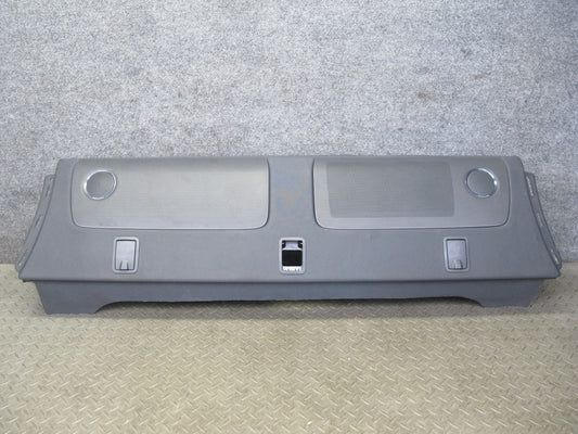 13-14 Audi B8 A4 S4 Sedan Rear Deck Parcel Shelf Cover Panel Black OEM