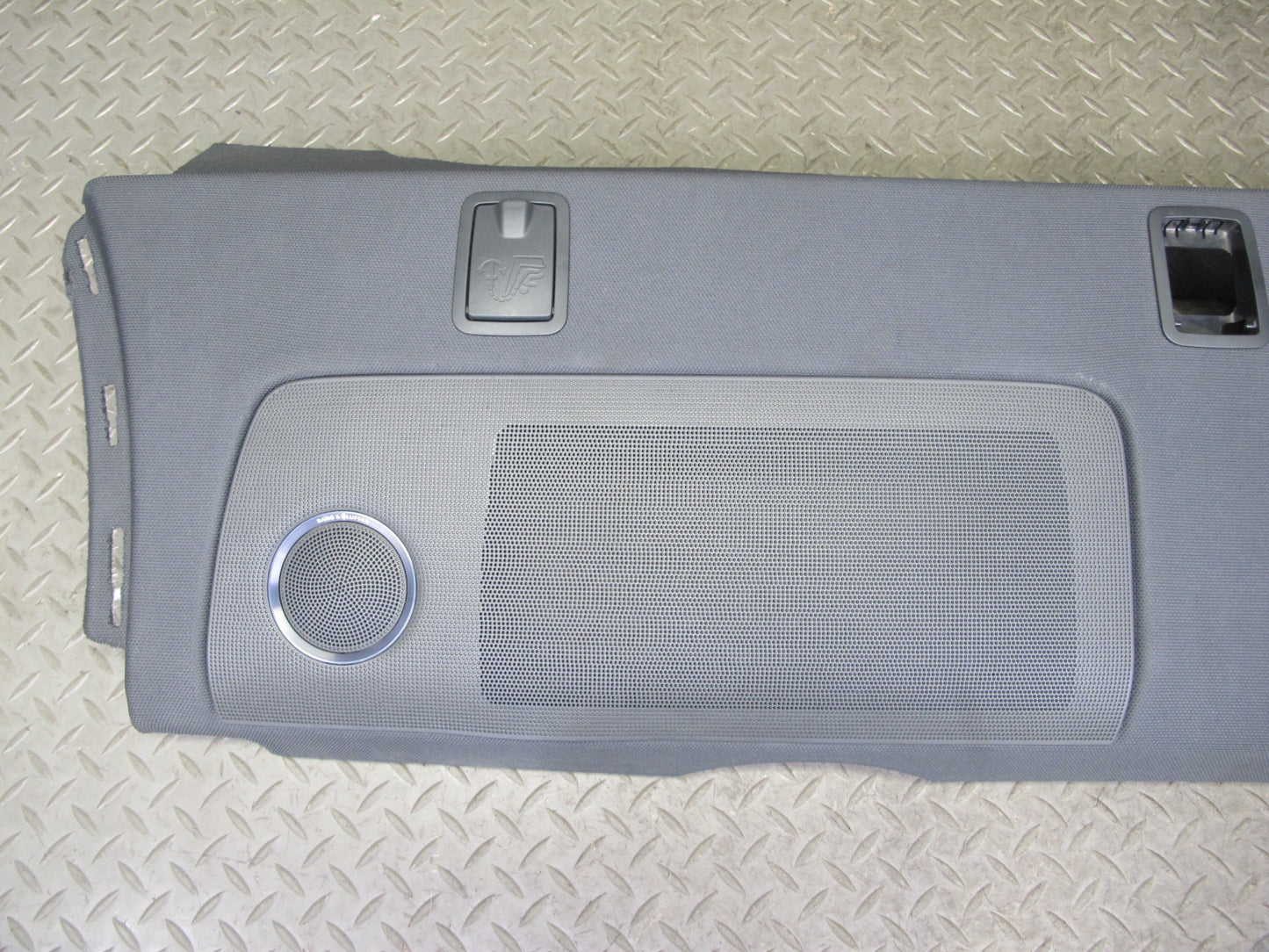 13-14 Audi B8 A4 S4 Sedan Rear Deck Parcel Shelf Cover Panel Black OEM