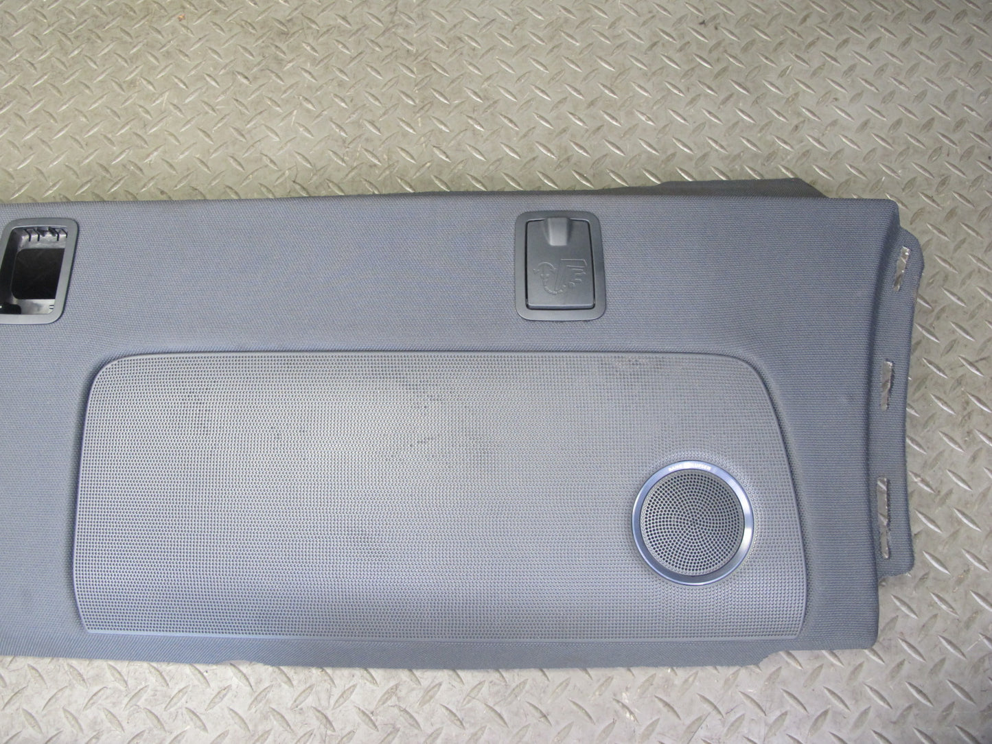 13-14 Audi B8 A4 S4 Sedan Rear Deck Parcel Shelf Cover Panel Black OEM