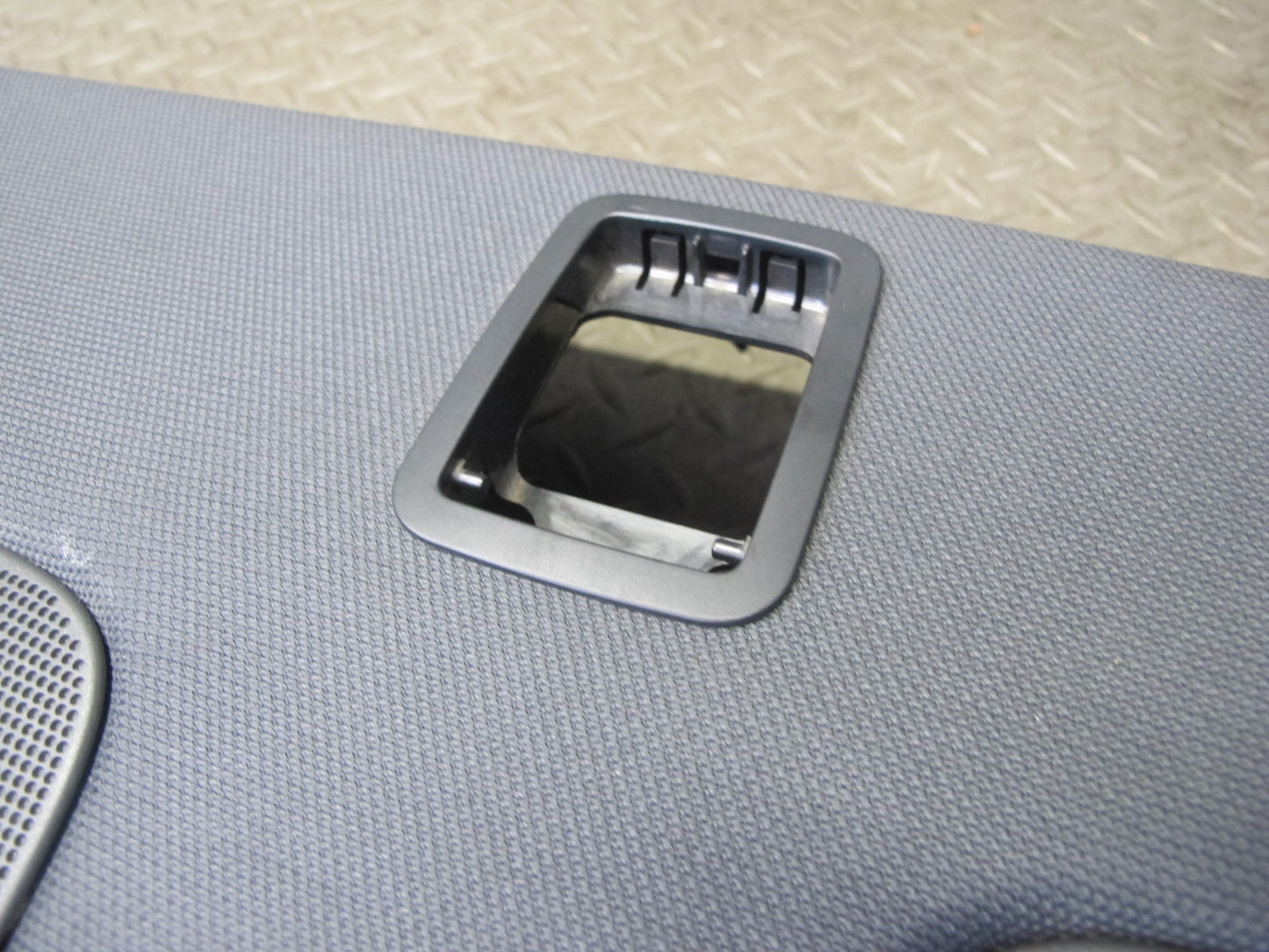 13-14 Audi B8 A4 S4 Sedan Rear Deck Parcel Shelf Cover Panel Black OEM