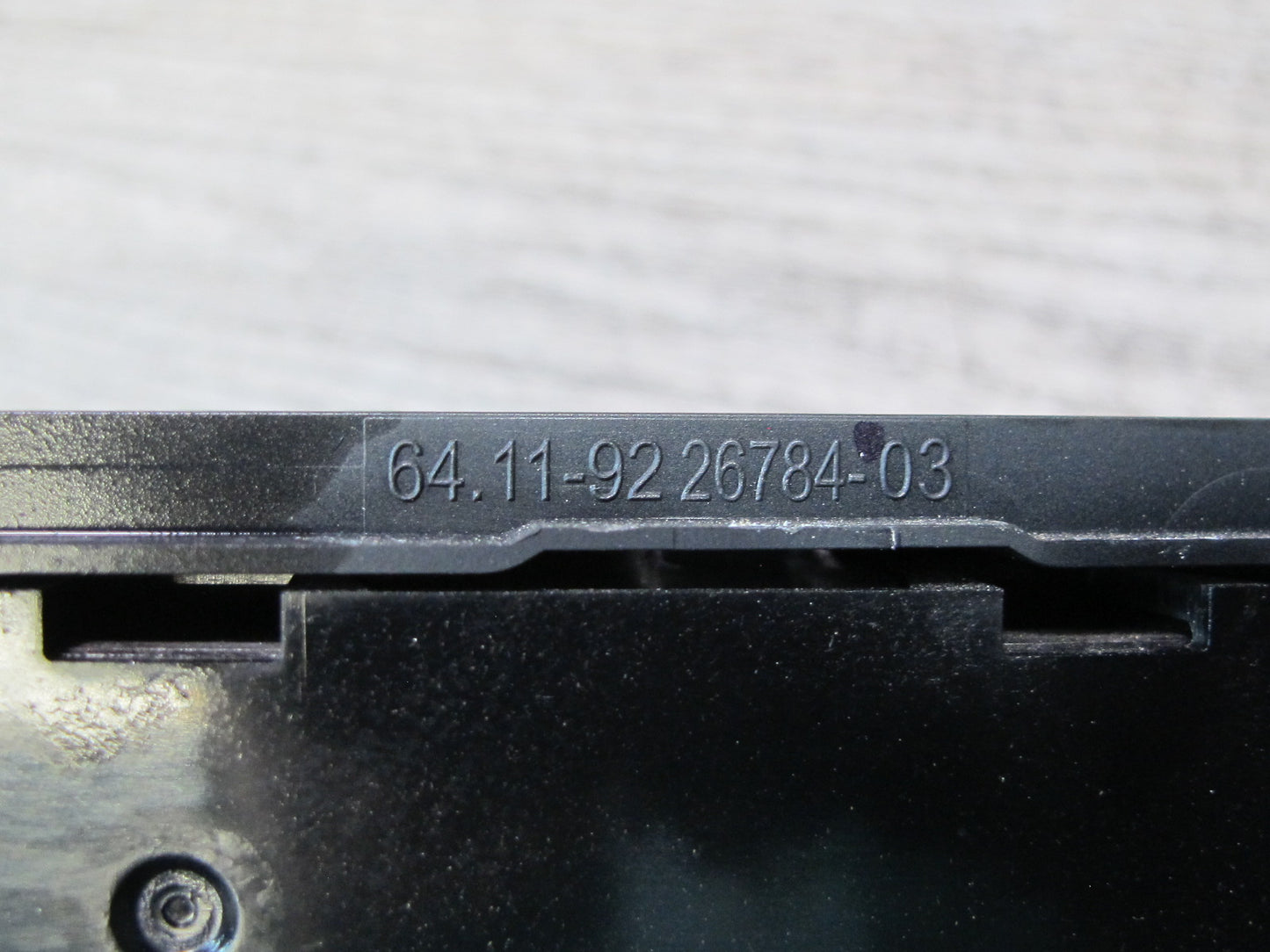 12-16 BMW F30 328i 335i Radio A/C Heater Climate Control Switch Panel OEM