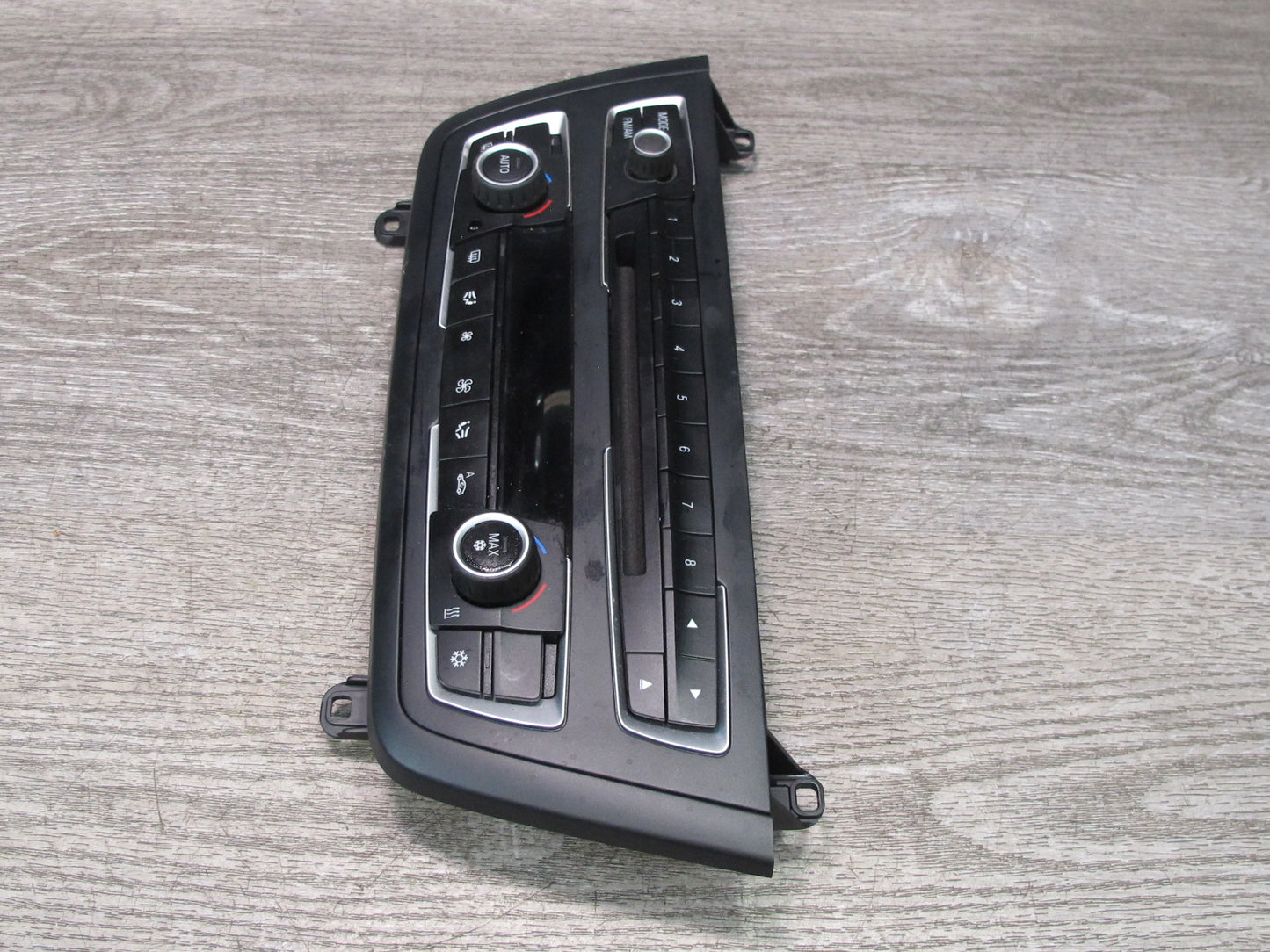 12-16 BMW F30 328i 335i Radio A/C Heater Climate Control Switch Panel OEM