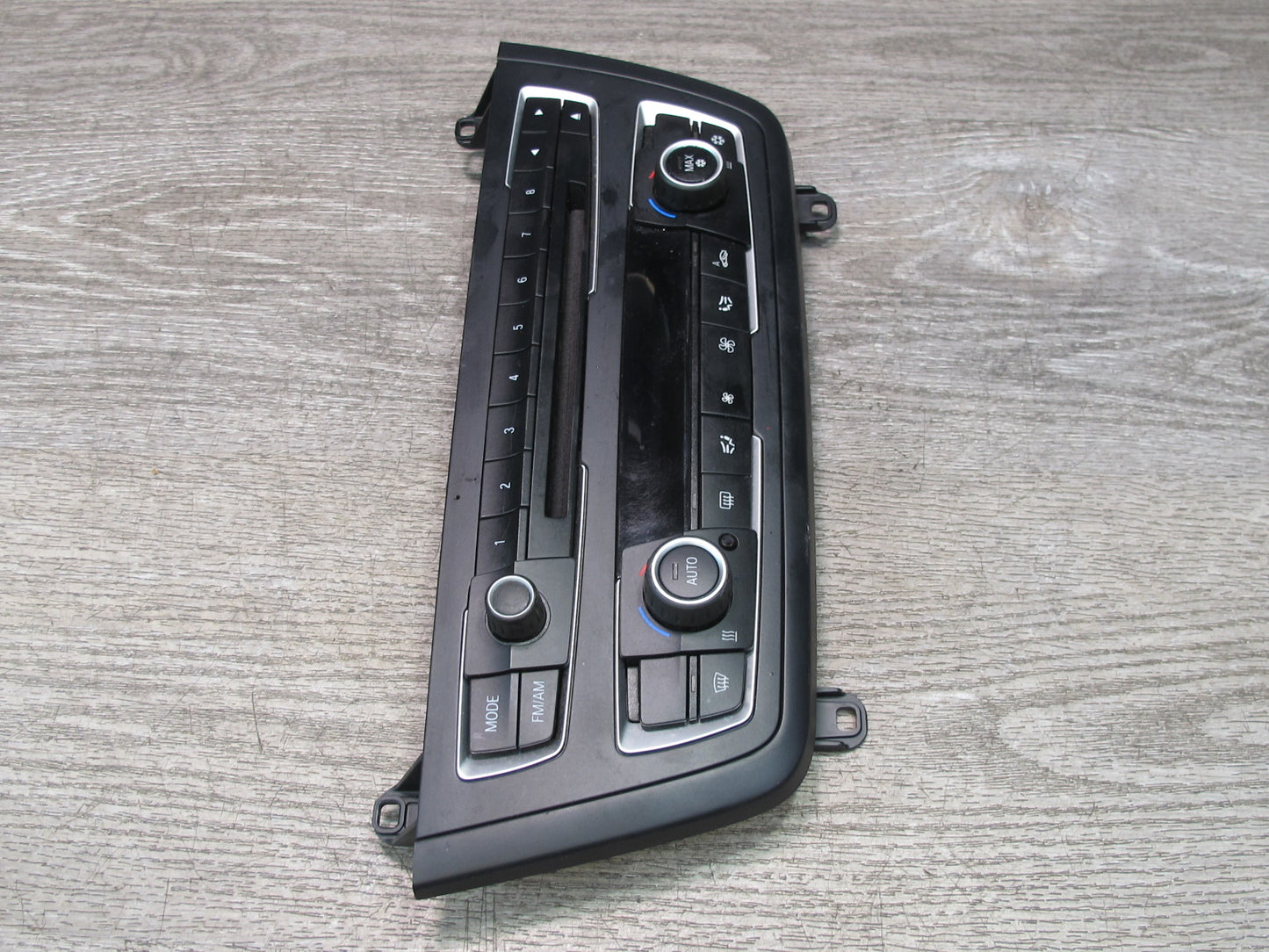 12-16 BMW F30 328i 335i Radio A/C Heater Climate Control Switch Panel OEM