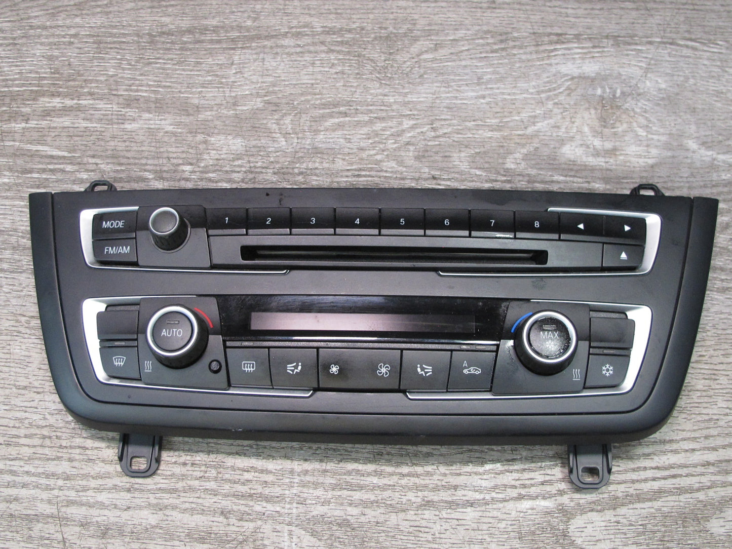 12-16 BMW F30 328i 335i Radio A/C Heater Climate Control Switch Panel OEM