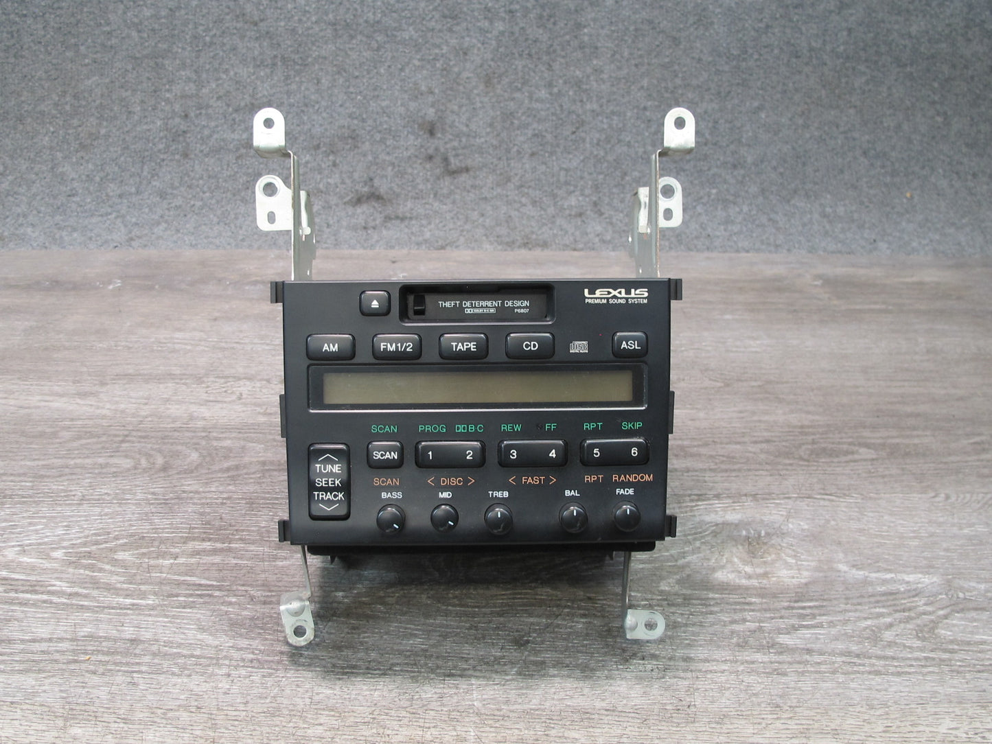 99-00 Lexus SC400 SC300 Pioneer Radio Cassette Player Receiver Head Unit OEM