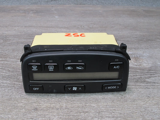 92-00 Lexus JZZ31L SC400 SC300 A/C Heater Climate Control Switch Panel OEM