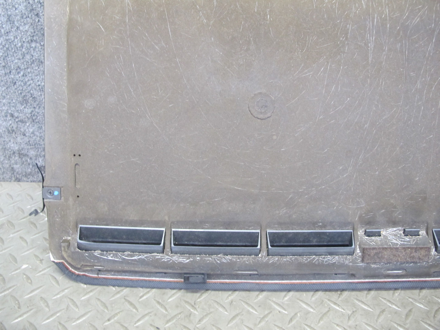 10-16 Audi A4 S4 Sunroof Interior Trim Cover Panel Shade Black OEM