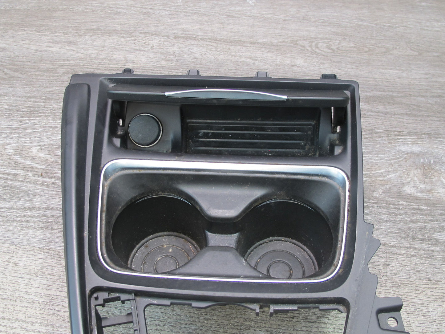 12-16 BMW F30 F31 335i Front Center Console Shifter CUP Holder Trim Panel OEM