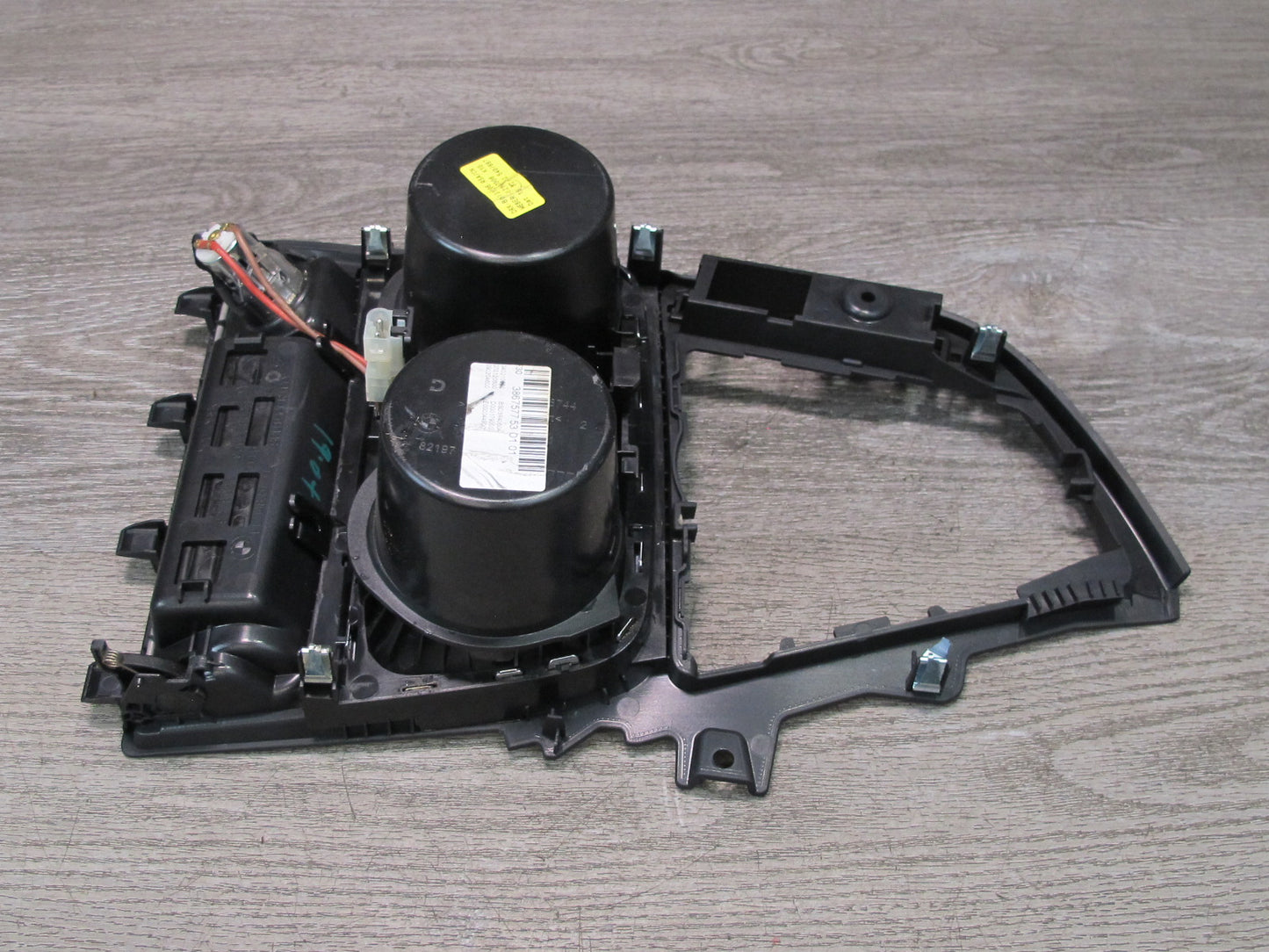 12-16 BMW F30 F31 335i Front Center Console Shifter CUP Holder Trim Panel OEM