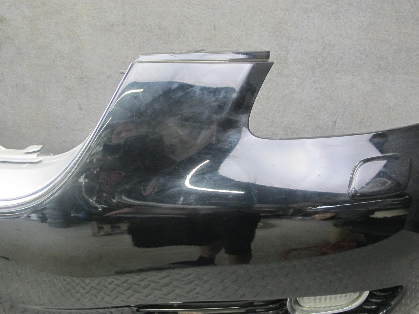 02-05 Lexus Z40 SC430 Front Bumper Cover Panel Black w Fog Lights & Washer OEM