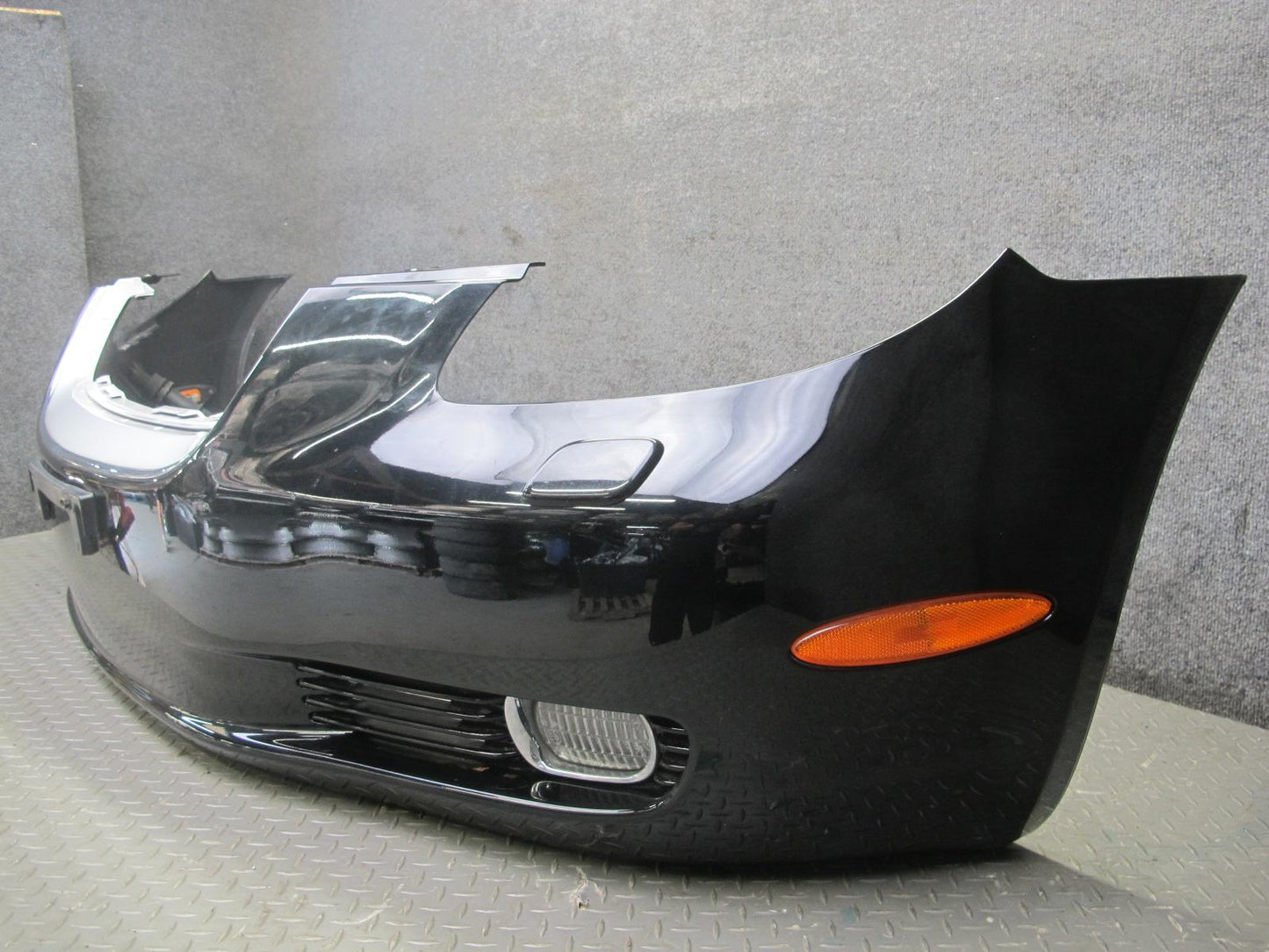 02-05 Lexus Z40 SC430 Front Bumper Cover Panel Black w Fog Lights & Washer OEM