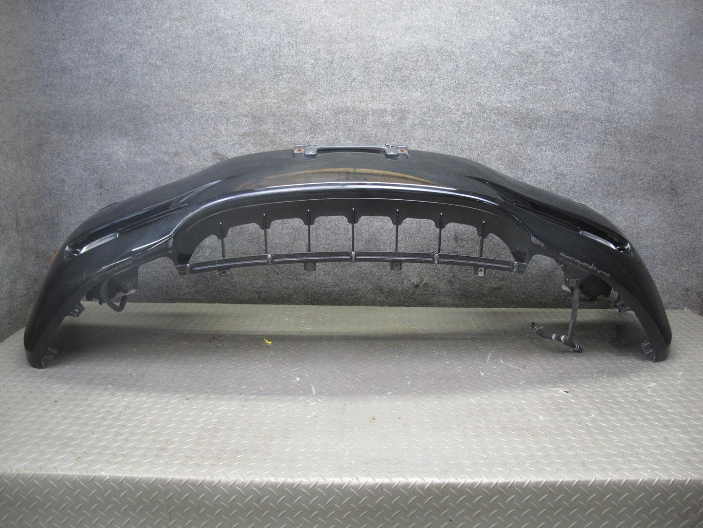 02-05 Lexus Z40 SC430 Front Bumper Cover Panel Black w Fog Lights & Washer OEM