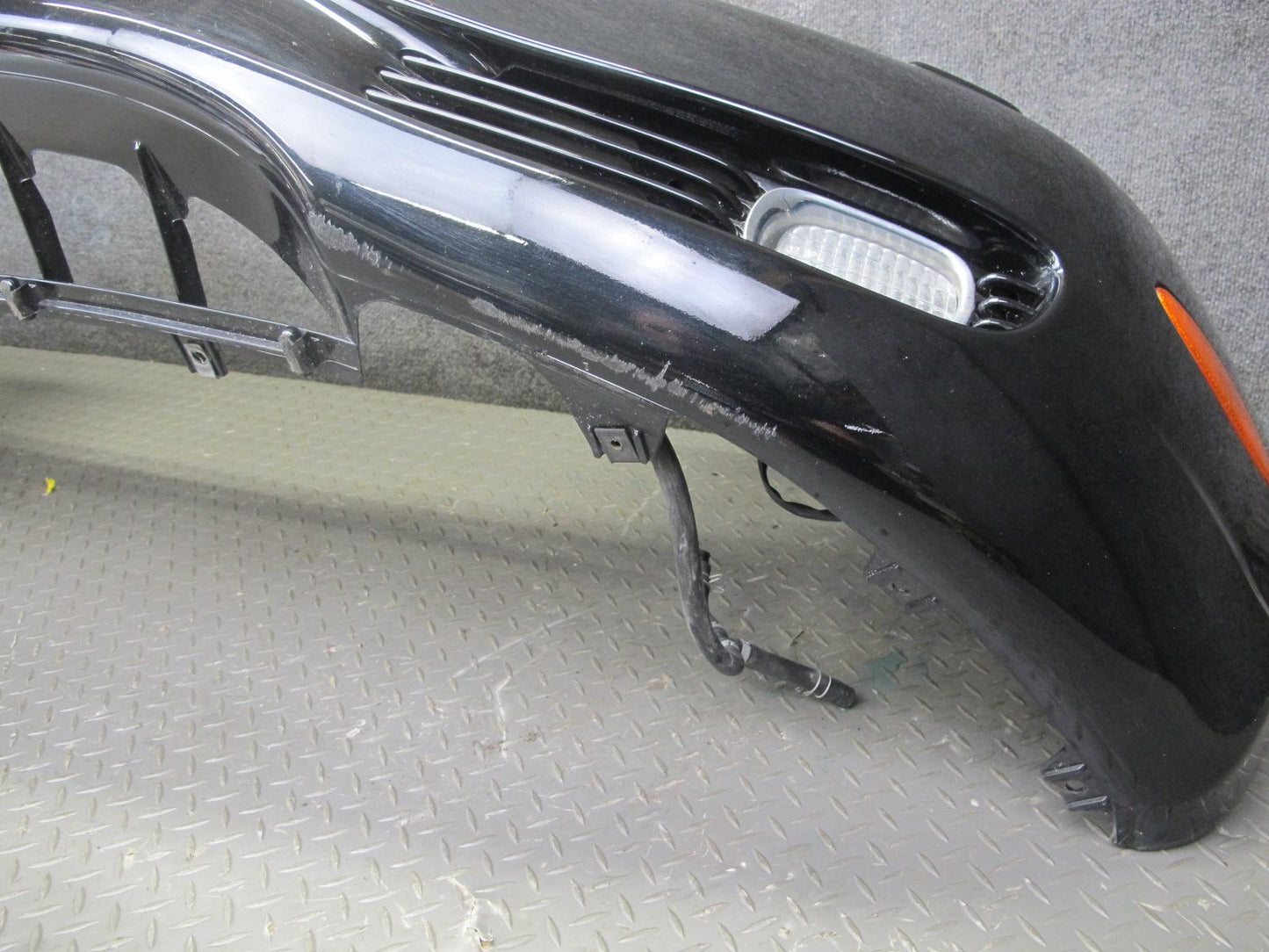 02-05 Lexus Z40 SC430 Front Bumper Cover Panel Black w Fog Lights & Washer OEM