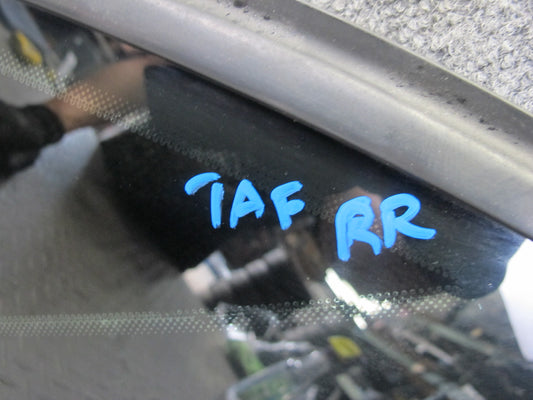 10-16 Audi A4 S4 B8 Sedan Rear Right Quarter Glass Window OEM