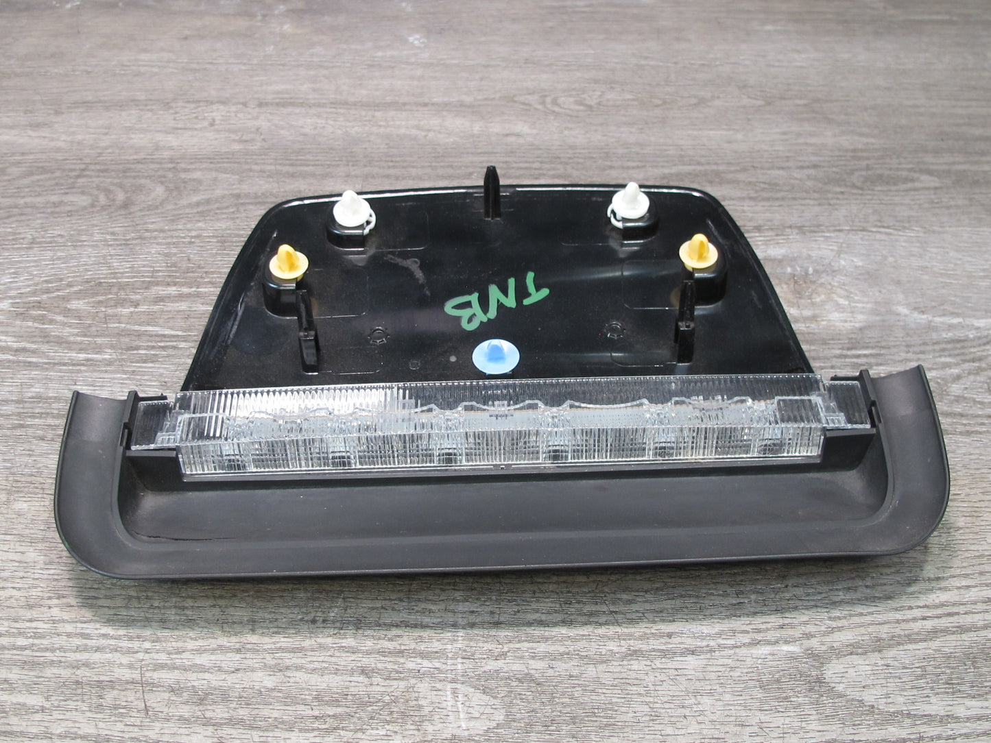 12-18 BMW F30 335i Sedan Rear Third Stop Brake Light Lamp w Trim Black OEM