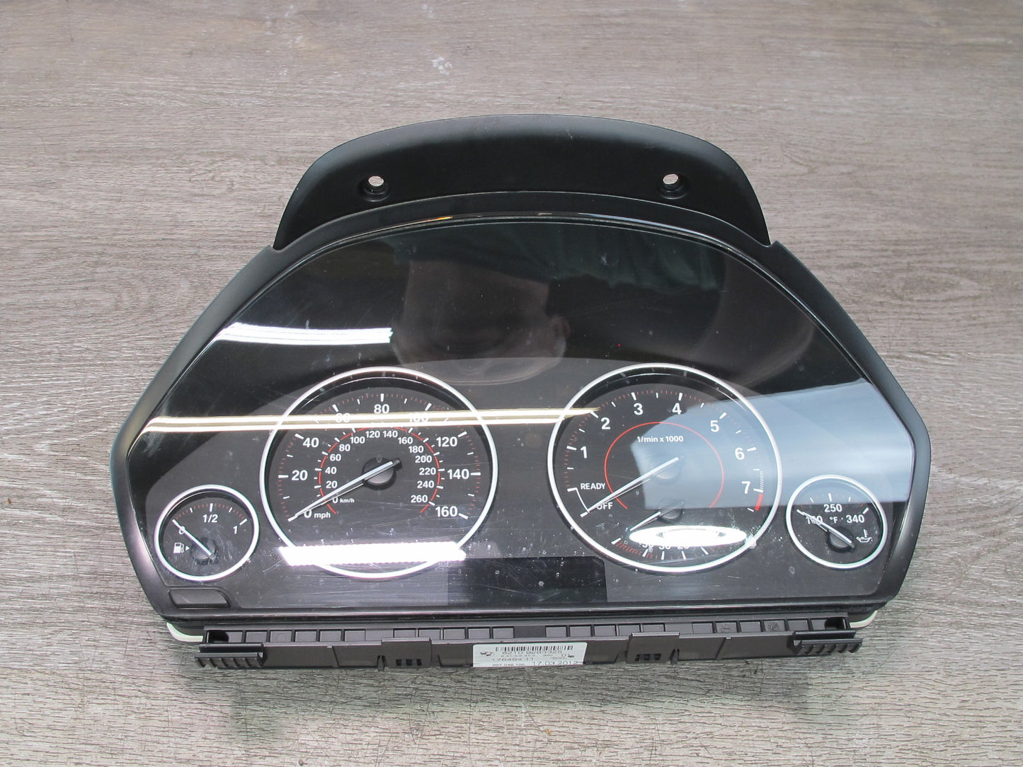 2012 BMW F30 335i Speedometer Instrument Cluster Gauge 91K Miles OEM