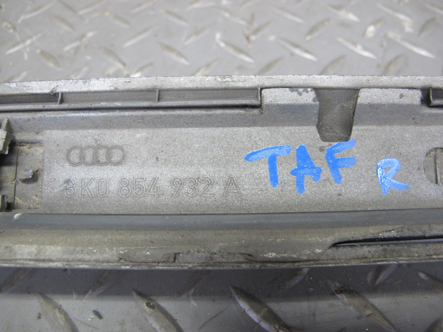 10-16 Audi B8 A4 S4 Sedan Set of 2 Left & Right Side Skirt Trim Molding  OEM