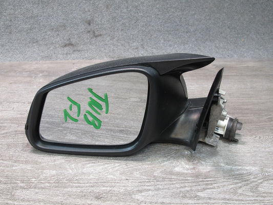 12-15 BMW F30 335i Left Door Exterior Side View Heated Mirror Shadow Line OEM
