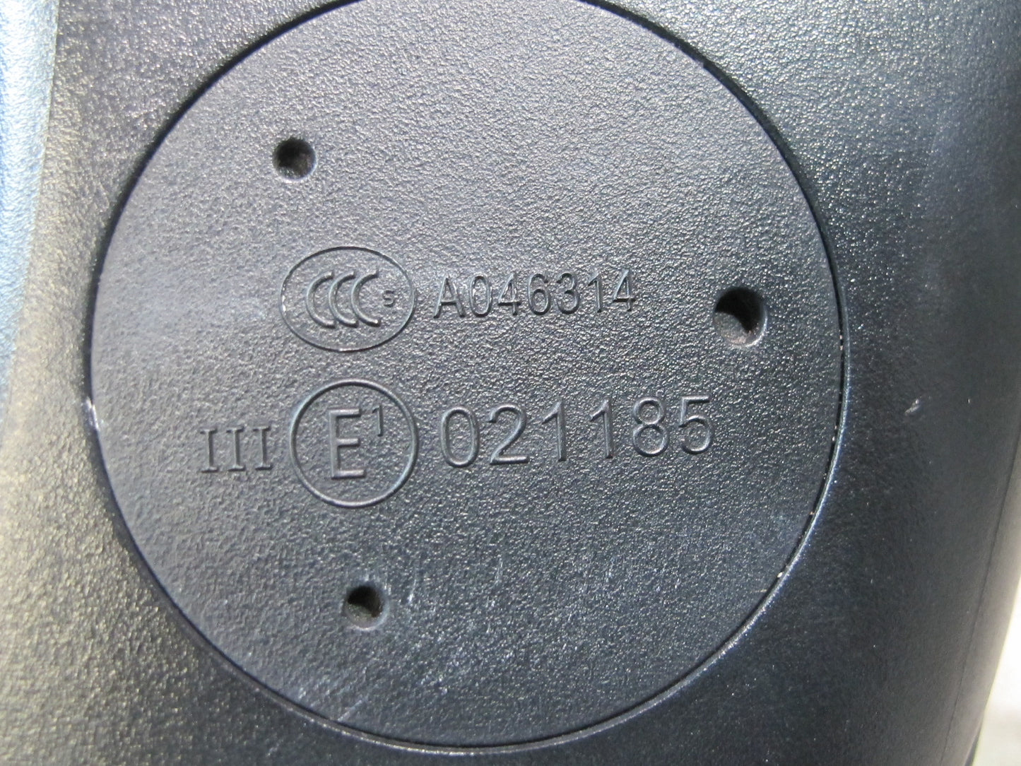 12-15 BMW F30 335i Left Door Exterior Side View Heated Mirror Shadow Line OEM