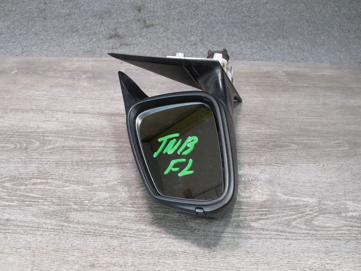 12-15 BMW F30 335i Left Door Exterior Side View Heated Mirror Shadow Line OEM