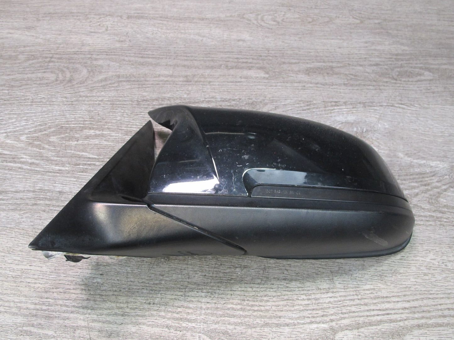 12-15 BMW F30 335i Left Door Exterior Side View Heated Mirror Shadow Line OEM