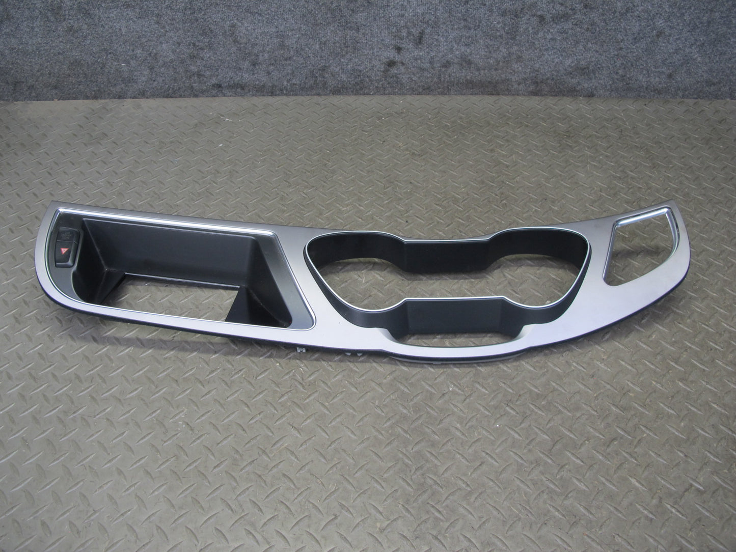 13-16 Audi B8 A4 S4 AWD Dash Door Console Aluminium Trim Cover Panel Set OEM