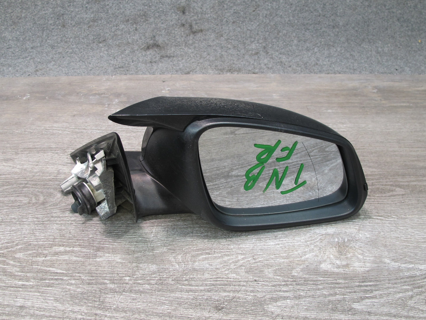 12-15 BMW F30 335i Right Door Exterior Side View Heated Mirror Shadow Line OEM