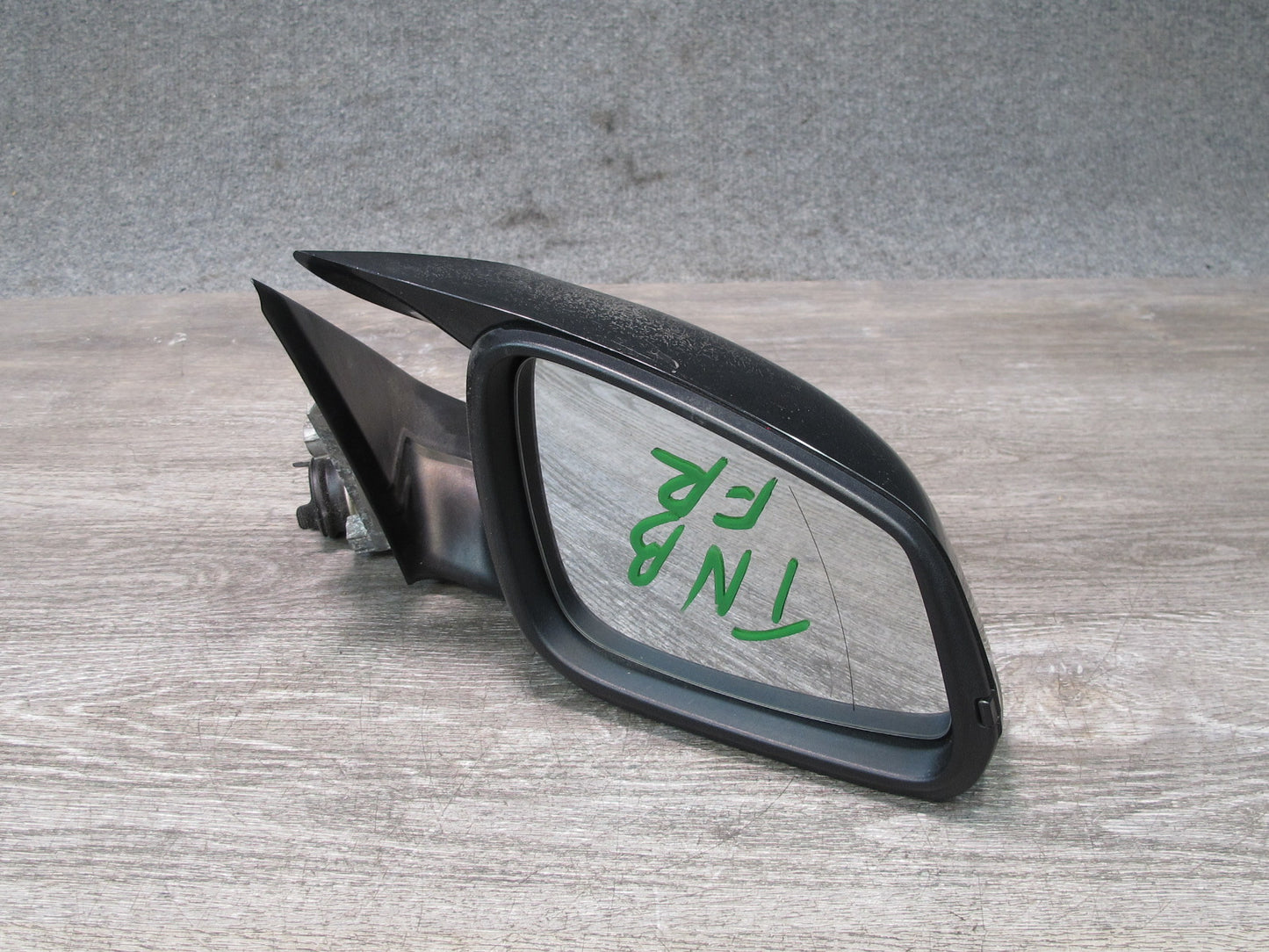 12-15 BMW F30 335i Right Door Exterior Side View Heated Mirror Shadow Line OEM