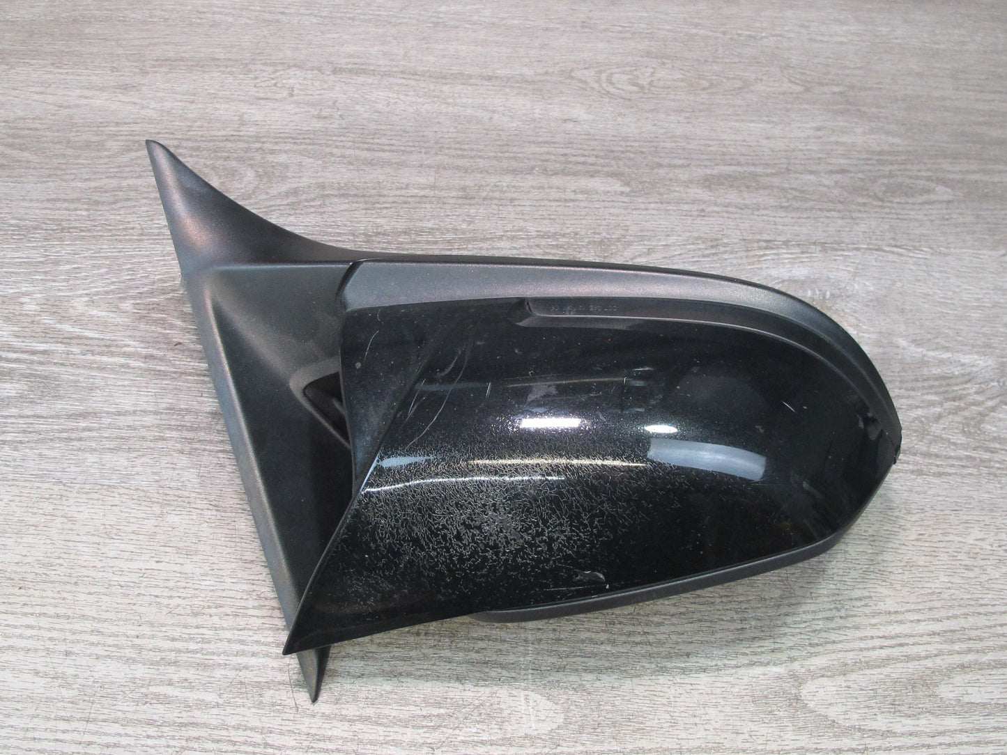 12-15 BMW F30 335i Right Door Exterior Side View Heated Mirror Shadow Line OEM
