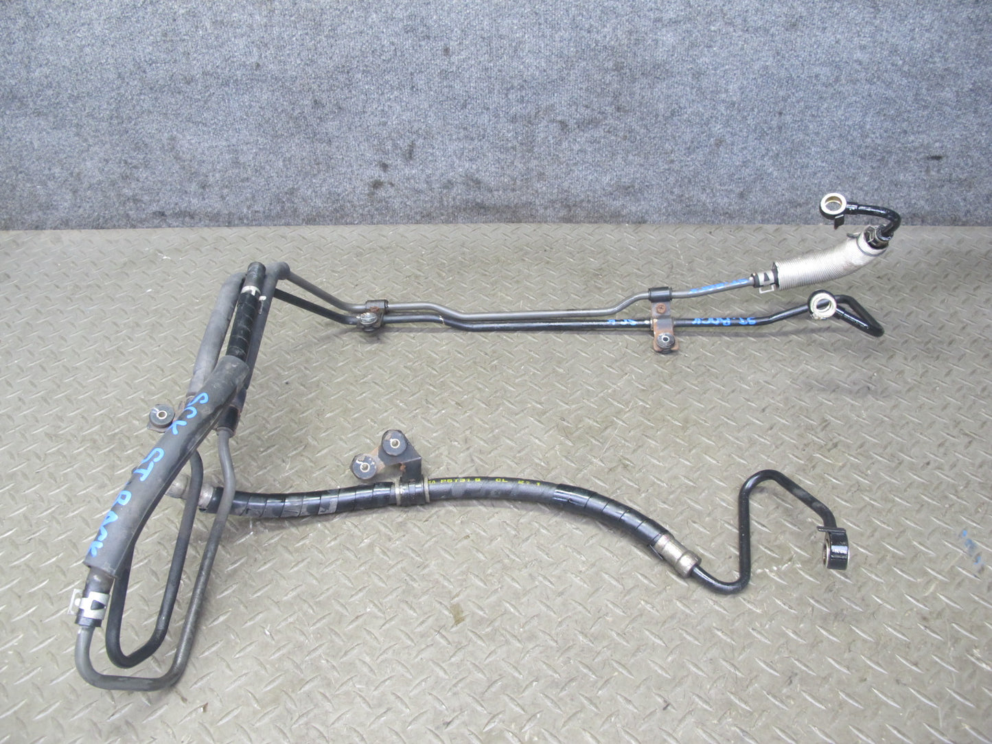 02-10 Lexus Z40 SC430 Power Steering Pressure Line Hose Pipe Set OEM